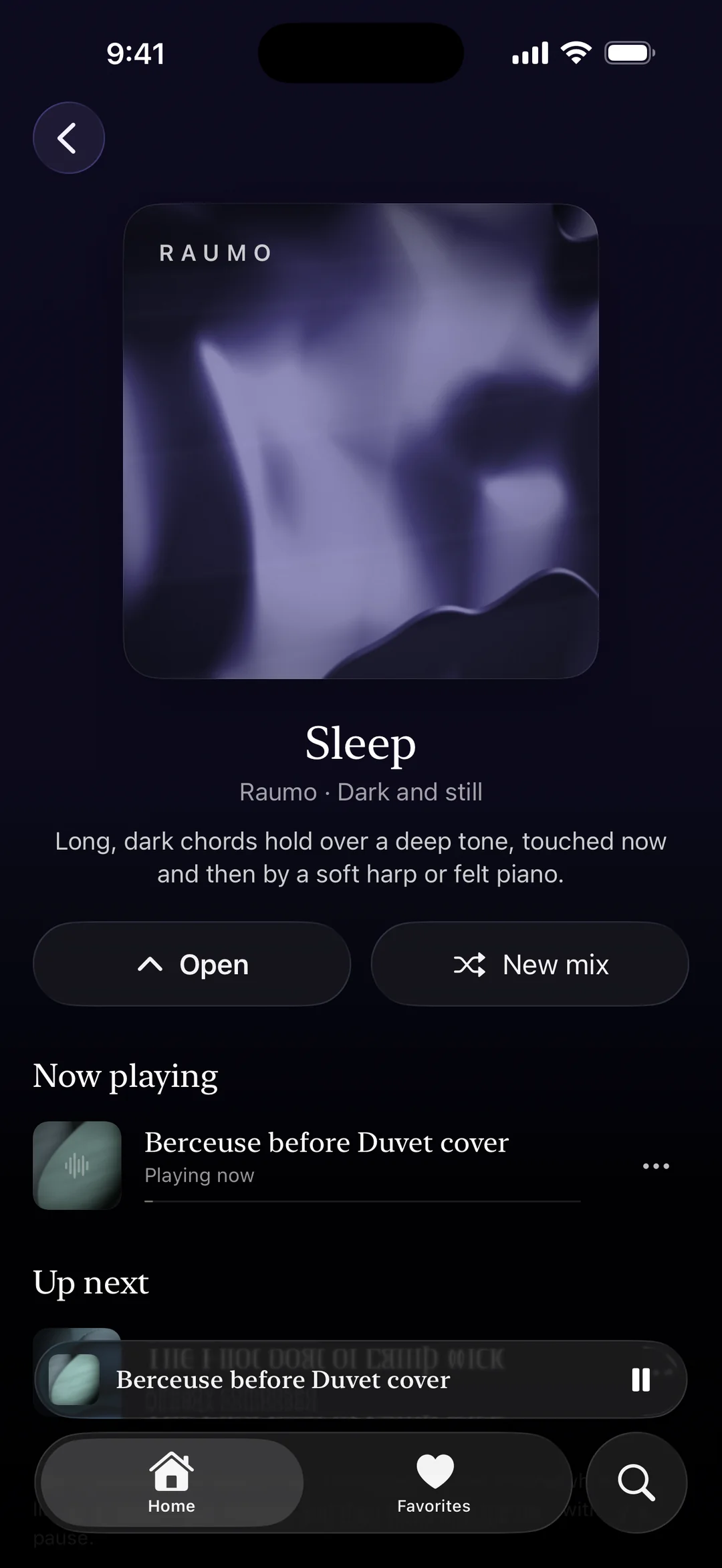 The Sleep playlist in Raumo